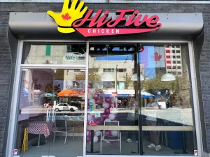 HiFive Chicken West Broadway - Burger & Fried Chicken restaurant in Vancouver – fine dining dishes, interior photos, and ambiance.