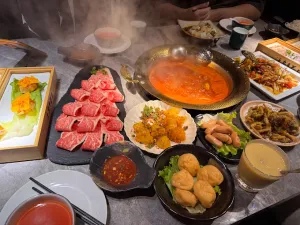 Stone and Flow Asian Bistro - Hot Pot restaurant in Richmond – fine dining dishes, interior photos, and ambiance.