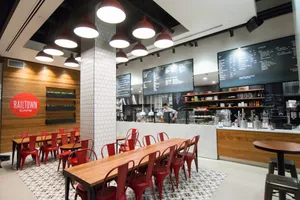 Railtown Cafe Howe St - North American restaurant in Downtown Vancouver – fine dining dishes, interior photos, and ambiance.