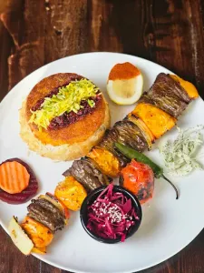 Miraas Restaurant & Bar Downtown - Middle Eastern restaurant in Downtown Vancouver – fine dining dishes, interior photos, and ambiance.