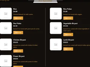 Akbar's Own Cuisine of India - Indian restaurant in Vancouver – fine dining dishes, interior photos, and ambiance.