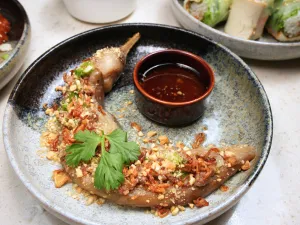 The Hestia Veggie - Vegan restaurant in Downtown Vancouver – fine dining dishes, interior photos, and ambiance.