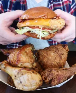 Hi Five Chicken East Broadway - Burger & Fried Chicken restaurant in Vancouver – fine dining dishes, interior photos, and ambiance.