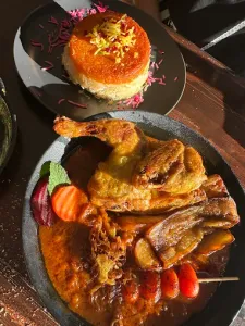 Miraas Restaurant & Bar - Middle Eastern restaurant in West Vancouver – fine dining dishes, interior photos, and ambiance.