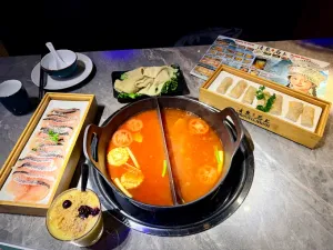 Stone and Flow Asian Bistro - Hot Pot restaurant in Richmond – fine dining dishes, interior photos, and ambiance.