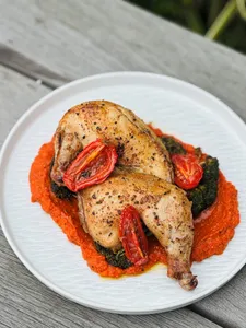 Picture of dish Romesco Roast Chicken at Cafe & Life