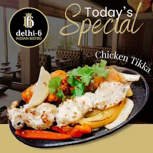 Delhi-6 Indian Bistro - Indian restaurant in Vancouver – fine dining dishes, interior photos, and ambiance.