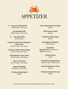 Crab Hot Lau Granville - Vietnamese restaurant in Vancouver – fine dining dishes, interior photos, and ambiance.