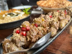 Miraas Restaurant & Bar - Middle Eastern restaurant in West Vancouver – fine dining dishes, interior photos, and ambiance.