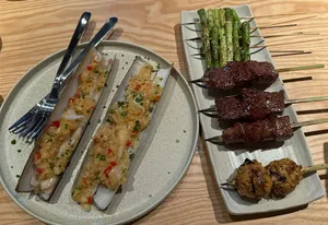 Myth Grill & Yakitori Bistro - BBQ restaurant in Richmond – fine dining dishes, interior photos, and ambiance.