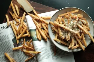 Blaze Gourmet Burgers - Burger & Fried Chicken restaurant in Vancouver – fine dining dishes, interior photos, and ambiance.