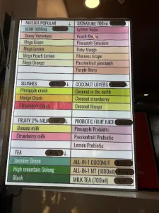 Nice Tea - Bubble Tea restaurant in Downtown Vancouver – fine dining dishes, interior photos, and ambiance.