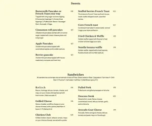 Deacon's Corner - North American restaurant in Vancouver – fine dining dishes, interior photos, and ambiance.