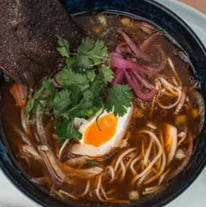 Picture of dish Birriamen at La Taqueria Brentwood