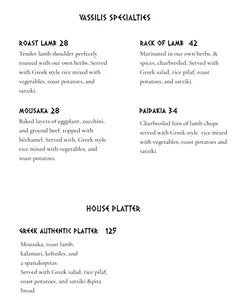 Vassilis souvlaki greek taverna - European restaurant in Burnaby – fine dining dishes, interior photos, and ambiance.