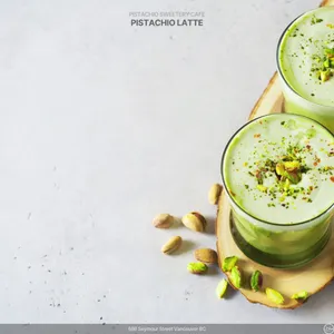 Pistachio Sweetery Cafe - Cafe restaurant in Downtown Vancouver – fine dining dishes, interior photos, and ambiance.