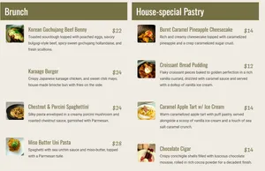 Cafe & Life - Cafe restaurant in Richmond – fine dining dishes, interior photos, and ambiance.