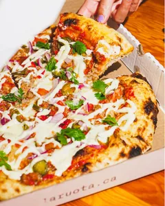 La Ruota West Broadway - Pizza restaurant in Vancouver – fine dining dishes, interior photos, and ambiance.