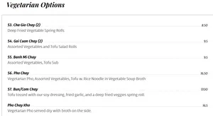 Pho Goodness Davie St - Vietnamese restaurant in Downtown Vancouver – fine dining dishes, interior photos, and ambiance.