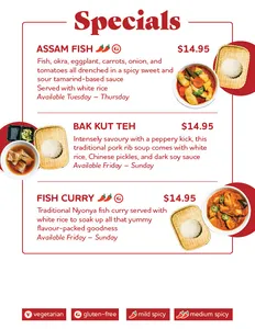 Shiok Canteen - Singaporean restaurant in New Westminster – fine dining dishes, interior photos, and ambiance.