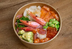 Poke N Chat - Asian restaurant in Downtown Vancouver – fine dining dishes, interior photos, and ambiance.