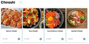 Picture of menu information at Poke N Chat