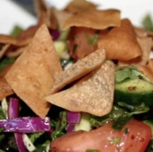 Picture of dish Fattoush Salad at Aladdin Café