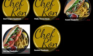 Chef Ron Restaurant & Bar - Global restaurant in Vancouver – fine dining dishes, interior photos, and ambiance.