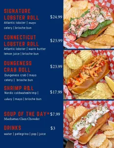 The Lobster Man Food - North American restaurant in Downtown Vancouver – fine dining dishes, interior photos, and ambiance.