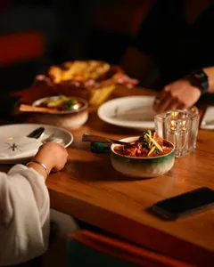 P2P indian restaurant Yaletown - Indian restaurant in Downtown Vancouver – fine dining dishes, interior photos, and ambiance.