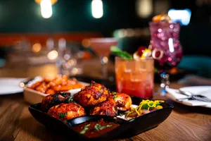 P2P indian restaurant Yaletown - Indian restaurant in Downtown Vancouver – fine dining dishes, interior photos, and ambiance.