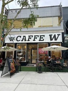 Caffe W Robson St - Cafe restaurant in Downtown Vancouver – fine dining dishes, interior photos, and ambiance.