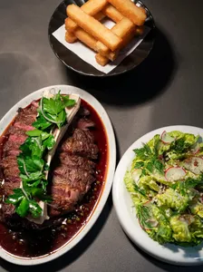 L'Abattoir French restaurant in Downtown Vancouver – fine dining dishes, interior photos, and ambiance.