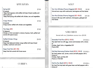 information at Sawasdee