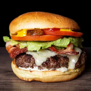 Picture of dish CANUCK Burger at Vera's Burger Shack Davie St