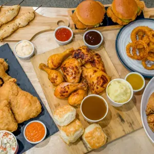 Hi Five Chicken East Broadway - Burger & Fried Chicken restaurant in Vancouver – fine dining dishes, interior photos, and ambiance.