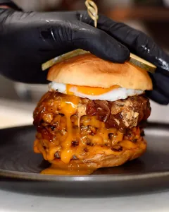 Blaze Gourmet Burgers - Burger & Fried Chicken restaurant in Vancouver – fine dining dishes, interior photos, and ambiance.