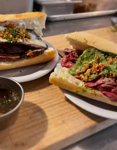 Stackhouse Steak Sandwich Davie St - North American restaurant in Downtown Vancouver – fine dining dishes, interior photos, and ambiance.