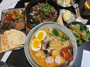 Day Plus Beijing Kitchen - Chinese restaurant – fine dining dishes, interior photos, and ambiance.