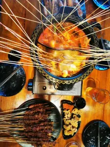 Kuan Zhai Road Kingsway BBQ House - Szechuan Spicy restaurant – fine dining dishes, interior photos, and ambiance.