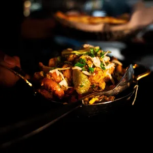 P2P indian restaurant Yaletown - Indian restaurant in Downtown Vancouver – fine dining dishes, interior photos, and ambiance.