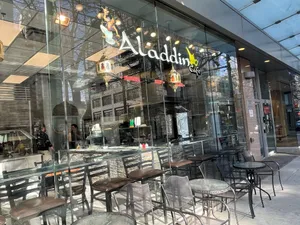 Aladdin Café - Middle Eastern restaurant in Downtown Vancouver – fine dining dishes, interior photos, and ambiance.