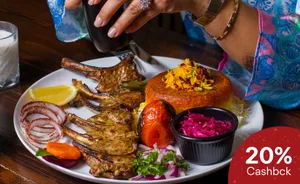 Miraas Restaurant & Bar - Middle Eastern restaurant in West Vancouver – fine dining dishes, interior photos, and ambiance.