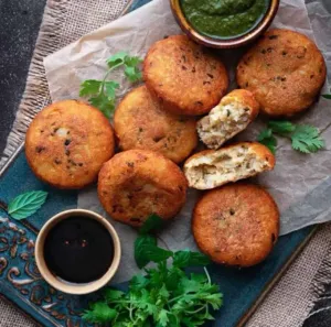 Picture of dish Aloo Tikki at Curry Hut