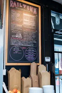 Railtown Cafe Granville St - North American restaurant in Downtown Vancouver – fine dining dishes, interior photos, and ambiance.