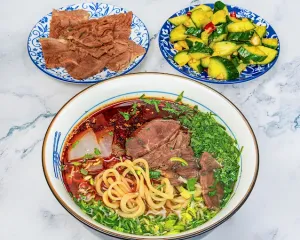 IMRAN Halal Beef Noodle - Chinese restaurant in Downtown Vancouver – fine dining dishes, interior photos, and ambiance.