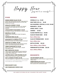 La Terrazza - Italian restaurant in Downtown Vancouver – fine dining dishes, interior photos, and ambiance.