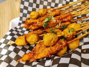 Kwafood Fried Skewer - Chinese restaurant in Richmond – fine dining dishes, interior photos, and ambiance.