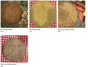 Picture of menu information at Keto Caveman Café