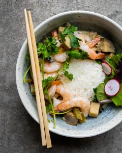 Bovine Rice Bowls - Asian restaurant in Downtown Vancouver – fine dining dishes, interior photos, and ambiance.